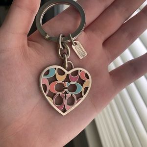 Adorable Coach Multicolored Bag Charm